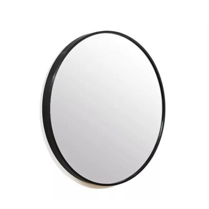 Viva AURA DELTA fürdőszoba tükör - hókuszpókusz kapcsoló - FEKETE - LED - KEREK- átmérő 60 cm