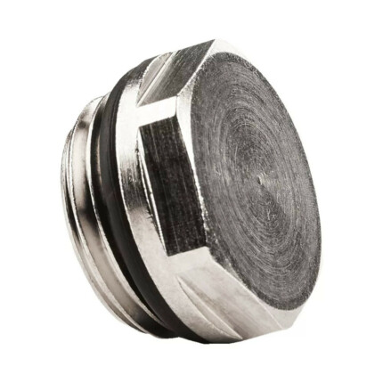 Radiátor végdugó 1/2" - KRÓM