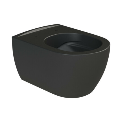 CeraStyle CITY fali WC - MATT FEKETE - rimless - perem nélküli