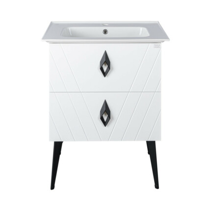 TMP KEOPS álló fürdőszobabútor - CeraStyle BLUE 70 - 42200 mosdóval - 70 x 47 cm