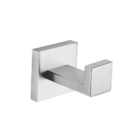 Viva INOX - fürdőszobai kiegészítő - 1-es fogas - 6 cm