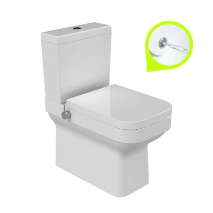CeraStyle NOURA monoblokk WC komplett - BEÉPÍTETT bidé funkcióval