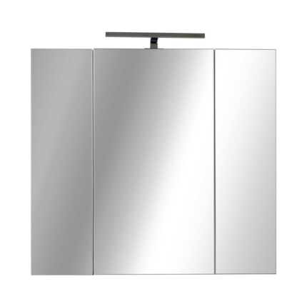 Piramida AKVA Tükrös fürdőszobai szekrény - LED világítással - 75 x 69 x 15 cm