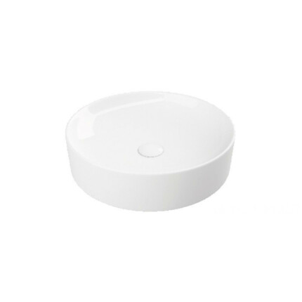 Sanovit LUCENTE - PULTRA ültethető - Top Counter - porcelán mosdó - O - Ø 43 cm