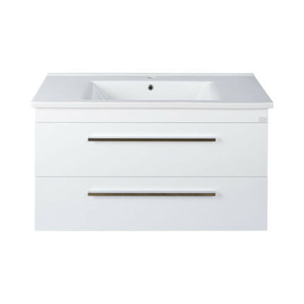 TMP VIVA 100 fali fürdőszobabútor - Sanovit SOFT 13100 porcelán mosdóval - 100 x 45,5 cm