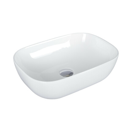 Eros SMILE 3 - PULTRA ültethető - Top Counter - porcelán mosdó - 46,5 x 32,5 x 13 cm