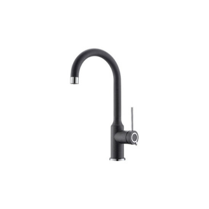 Classy Metalac T03808 Mosogató Csaptelep - Szemcsés Fekete