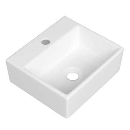 Gamma ARCO Pultra Szerelhető Mosdókagyló - 335x300x120 mm, Fehér