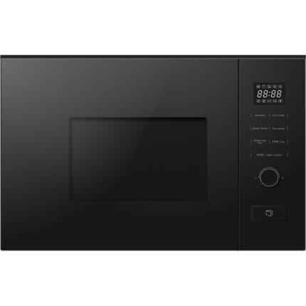 Kluge beépíthető mikrohullámú sütő grillel, 20L, fekete üveg