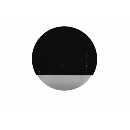Ciarko Design ECLIPSE szürke / fekete fali páraelszívó