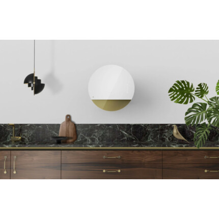 Ciarko Design ECLIPSE fehér / Gold fali páraelszívó