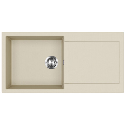 EVIDO Cubo XL 6S gránit mosogató, 1000 x 500 mm, bézs