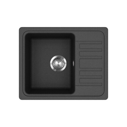 EVIDO Home 45S compact gránit mosogató, antracit  575 x 460 mm,