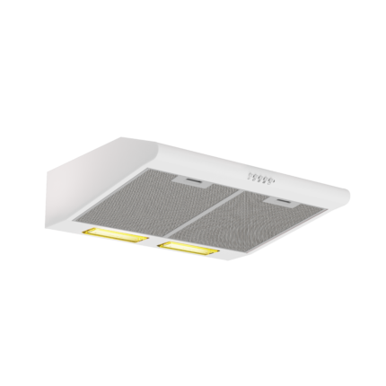 SILVERLINE LYKIA 1200 hagyományos páraelszívó, 60 cm, hátsó kivezetés, fehér