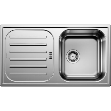 BLANCO FLEX PRO 45 S mosogatótálca, natúr rozsdamentes acél, excenter nélkül (232887 mos+232250 lef)