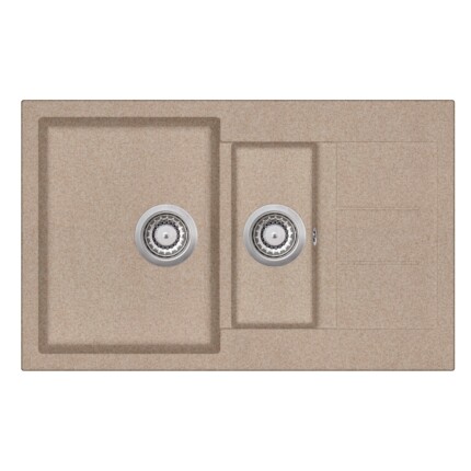 EVIDO Cubo 6S compact gránit mosogató800x500 avena
