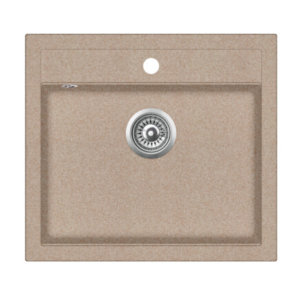 EVIDO Quadro 6 gránit mosogató, 562 x 510mm, avena