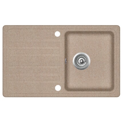 EVIDO Home 45S gránit mosogató, 765 x 460mm, avena