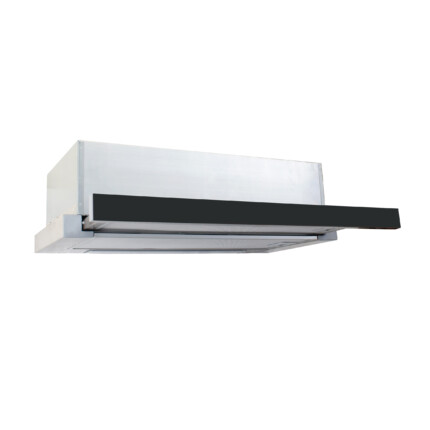 EVIDO SLIMLUX 50GB teleszkópos páraelszívó,led,inox/fekete üv.front