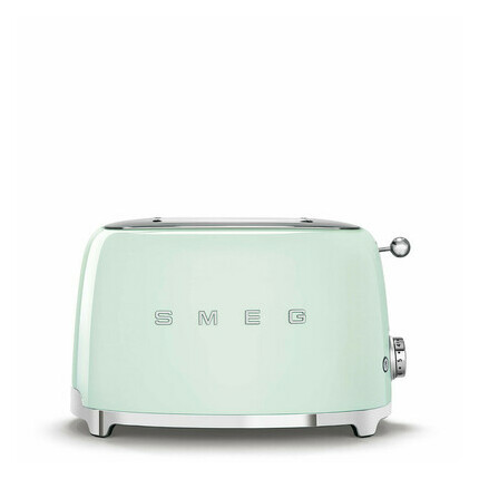 SMEG KENYÉRPIRÍTÓ, retro, 2 szeletes, világoszöld
