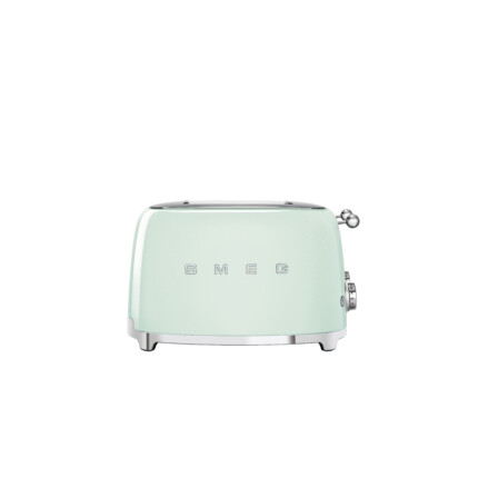 SMEG KENYÉRPIRÍTÓ, retro, 2x2 szeletes, világoszöld