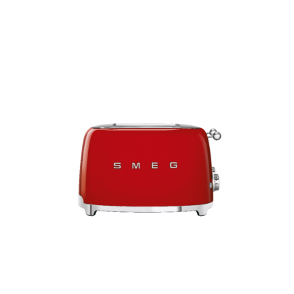 SMEG KENYÉRPIRÍTÓ, retro, 2x2 szeletes, piros