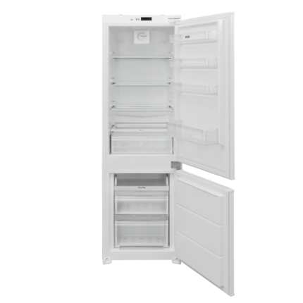EVIDO IGLOO 332W beépíthető hűtő és fagyasztó, 54x177 cm, 2 ajtós, 242 l, E energiaosztály, fordítható ajtó, fehér