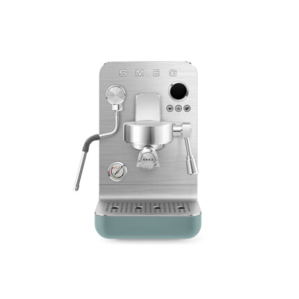 SMEG MINIPRO FÉLPROFESSZIONÁLIS KÁVÉFŐZŐ, retro, matt smaragdzöld