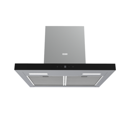 EVIDO LINE 60B fali páraelszívó, 60 cm, érintőszenzor, fekete üveg/inox