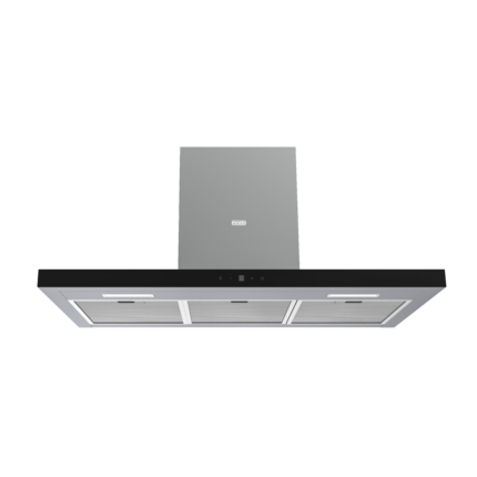 EVIDO LINE 90B fali páraelszívó, 90 cm, érintőszenzor, fekete üveg/inox