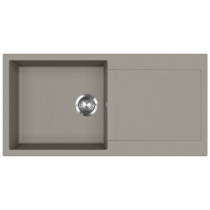 EVIDO Cubo XL 6S gránit mosogató, 1000 x 500 mm, platina
