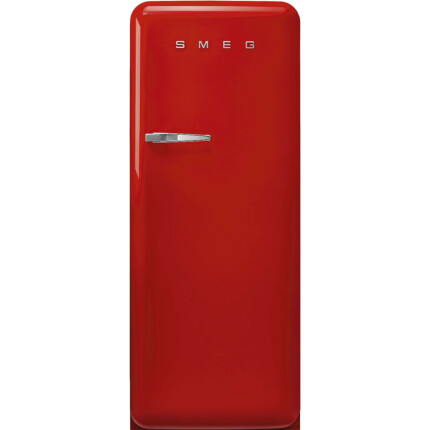 SMEG KOMBINÁLT HŰTŐ ÉS FAGYASZTÓ, retro, 60,1x150 cm, jobb oldali pántok, piros