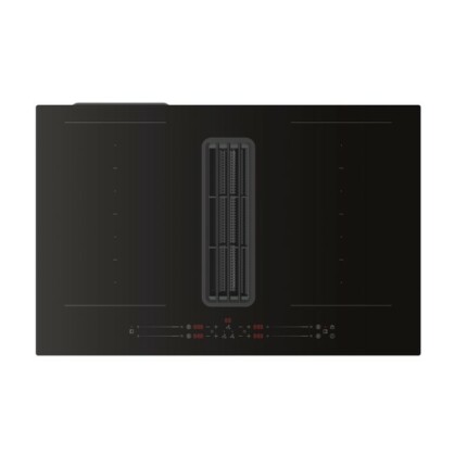 EVIDO VENTO 80DB páraelszívóval integrált indukciós főzőlap, 80 cm, 2 db multizone, fekete