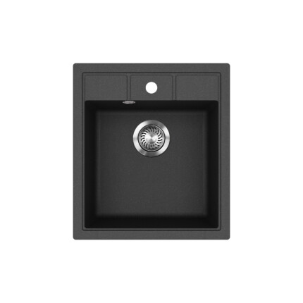 EVIDO Easy 45 gránit mosogató, 515 x 460 mm, antracit