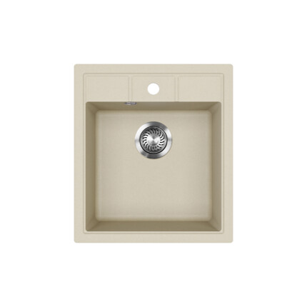 EVIDO Easy 45 gránit mosogató, 515 x 460 mm, bézs