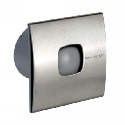 Cata Silentis 10 Inox (Low Noise) ventilátor beépített pillangószeleppel