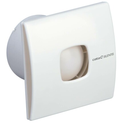 Cata Silentis 10 Timer (Low Noise) ventilátor utószellőztető funkcióval, pillangószeleppel