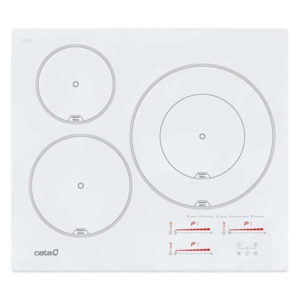 CATA - Beépíthető indukciós főzőlap INSB-6030 WH fehér Hob to Hood