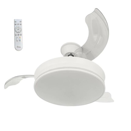 Ardes 5PL92 Mennyezeti ventilátor távvezérlővel, 2200 lumen LED világítással - 92 cm