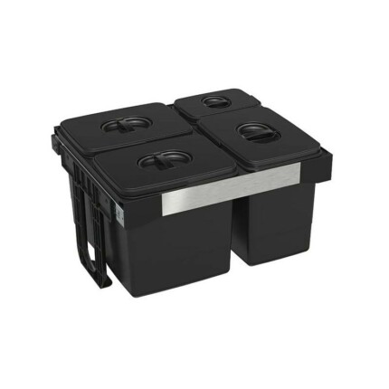 EKOTECH - Beépíthető hulladékgyűjtő FREE JAZZ 60 - 3x12 liter+1x5 liter