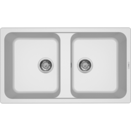 ELLECI - Gránit mosogatótálca Life 450 G68 Bianco