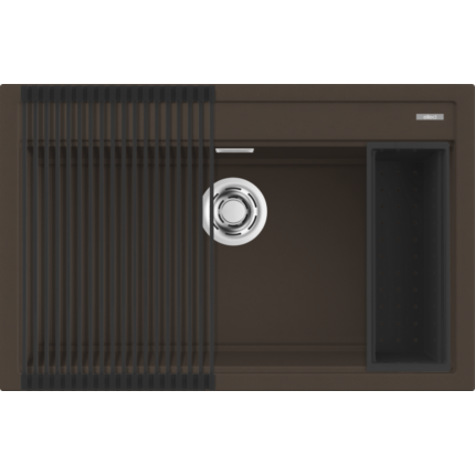ELLECI - Mosogatótálca Best 130 Workstation Szett G78 Espresso