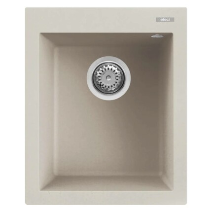 ELLECI- Mosogatótálca Quadra 100 41x50 Granitek 1 m. G39 Bianco soft