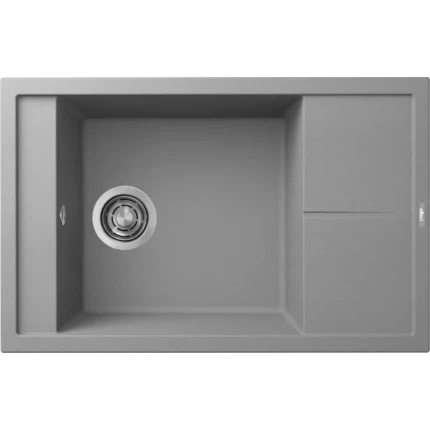 ELLECI - Gránit mosogatótálca Unico 305 G48 Cemento