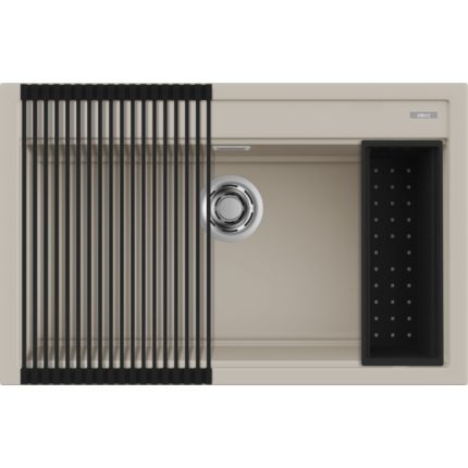 ELLECI - Mosogatótálca Best 130 Workstation Szett K95 Champagne