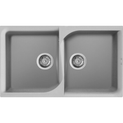ELLECI - Gránit mosogatótálca Ego 450 M79 Aluminium