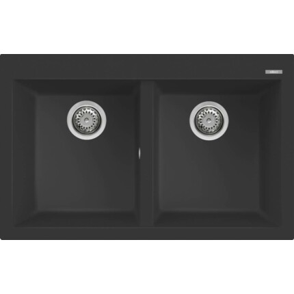 ELLECI - Mosogatótálca Quadra 350 M70 nero metal
