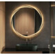 Viva AURA MOON fürdőszoba tükör - érintőkapcsolós - AMBIENT LED - KEREK - átmérő 65 cm