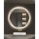 Viva AURA MOON fürdőszoba tükör - érintőkapcsolóval - AMBIENT LED - KEREK - átmérő 65 cm