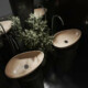 CeraStyle OLIVE - PULTRA ültethető - Top Counter - porcelán mosdó - MATT BÉZS - 60 x 35 cm